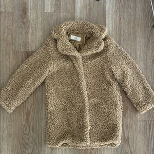 H&M Kids Tan Sherpa Jacket
